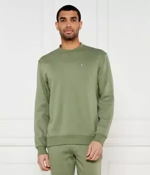 Свитер Regular fit Tommy Jeans, зеленый