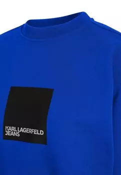 Свитер Regular Logo Karl Lagerfeld, синий