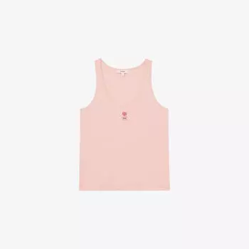 Свитер Reiss x NYGB Teigan с принтом-эмблемой, розовый