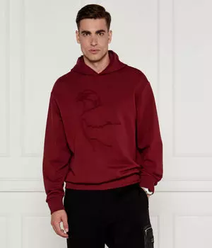 Свитер Relaxed fit Armani Exchange, красный
