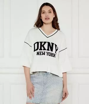 Свитер Relaxed fit Dkny, белый
