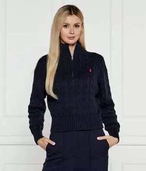 Свитер Relaxed fit Polo Ralph Lauren, синий