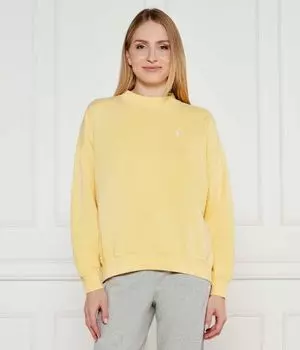 Свитер Relaxed fit Polo Ralph Lauren, желтый