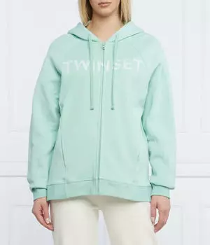 Свитер Relaxed fit Twinset, зеленый