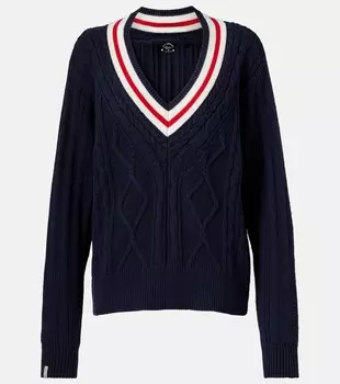 Свитер Renshaw Josette из хлопка The Upside, темно-синий