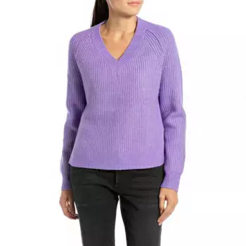 Свитер Replay DK3307.000.G23274 v neck, фиолетовый