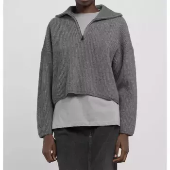 Свитер Replay DK3315.000.G22726 full zip, серый