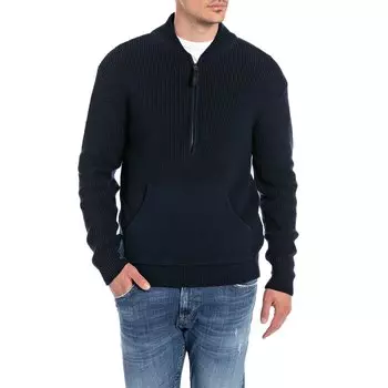 Свитер Replay UK6144.000.G23376S Half Zip, синий