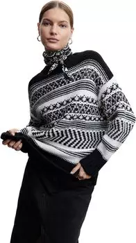 Свитер Reves MANGO, черный
