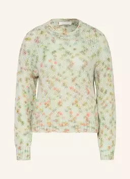 Свитер rich&royal, светло-зеленый/розовый/фиолетовый