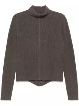 Свитер Rick Owens Headon DBL Lupetto, коричневый