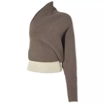 Свитер Rick Owens One Sleeve Top, цвет Dust & Pearl