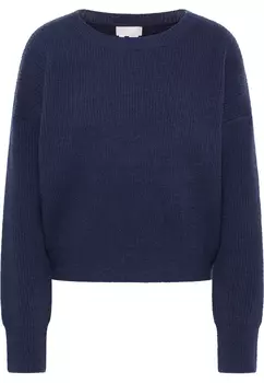 Свитер RISA Strick, темно-синий