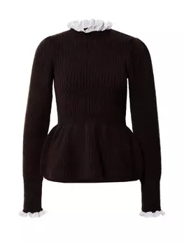 Свитер River Island, темно коричневый