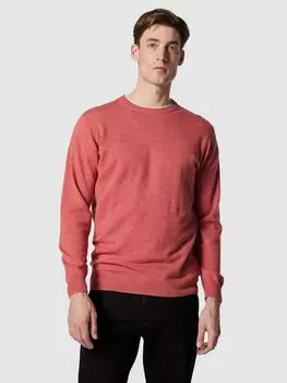 Свитер Rodd & Gunn Queenstown из смеси шерсти и кашемира с круглым вырезом, цвет Dusty Rose