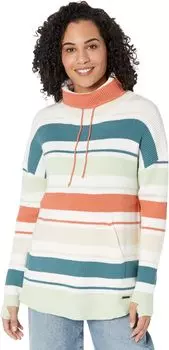 Свитер Роквейл Carve Designs, цвет Frost Multi Stripe