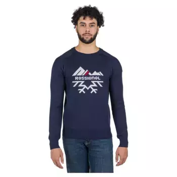 Свитер Rossignol Jacquard Crew Neck, синий