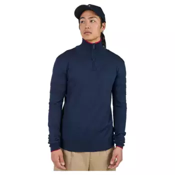 Свитер Rossignol New Stripe Knit half zip, синий