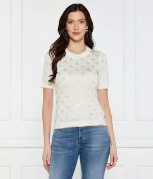 Свитер Рози 4г Regular fit Guess Jeans, экрю
