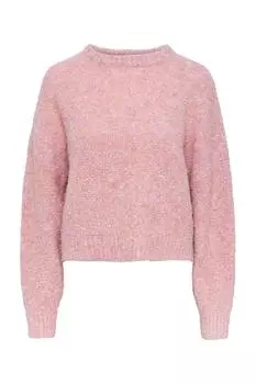 Свитер - Розовый - Приталенный PIECES