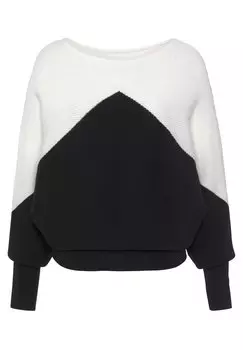 Свитер Run LASCANA, цвет creme marine