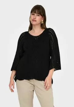 Свитер RUNDHALS ONLY Carmakoma, черный