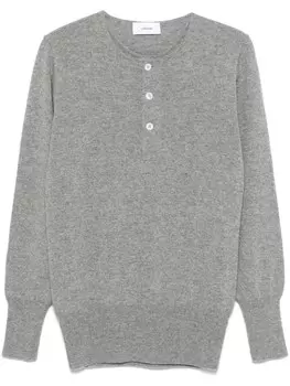 Свитер с эффектом меланжа Lardini, серый