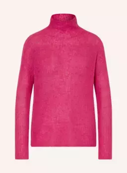 Свитер с альпакой Emporio Armani, розовый