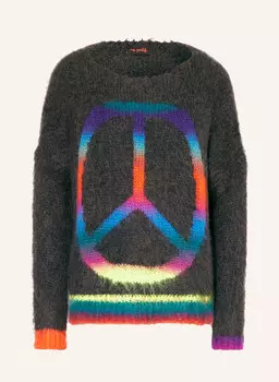 Свитер с альпакой Miss Goodlife, серый