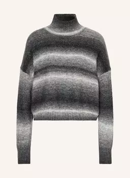 Свитер с альпакой MRS & HUGS, темно-серый/серый