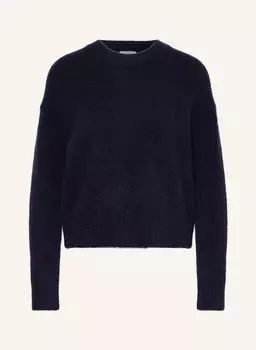 Свитер с альпакой MRS & HUGS, темно-синий