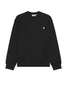 Свитер с американским рисунком Carhartt Wip, черный