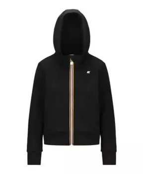 Свитер с божественной легкой проставкой K-Way, черный