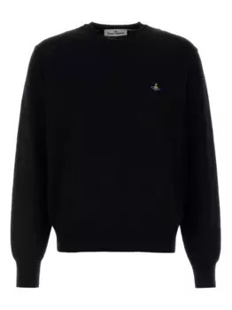 Свитер с декором Orb Vivienne Westwood, черный