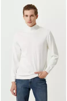 Свитер с длинными рукавами и водолазкой цвета экрю Network, экрю