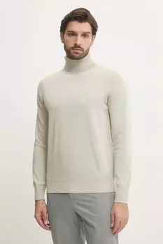 Свитер с добавлением кашемира Boss Orange, бежевый