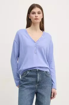 Свитер с добавлением кашемира Mos Mosh, синий