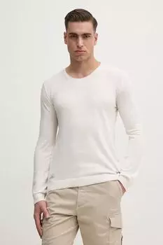 Свитер с добавлением льна LAYNE Pepe Jeans, бежевый