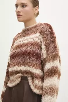 Свитер с добавлением шерсти Answear.Lab, коричневый