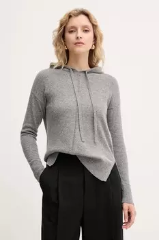 Свитер с добавлением шерсти Emme Marella, серый