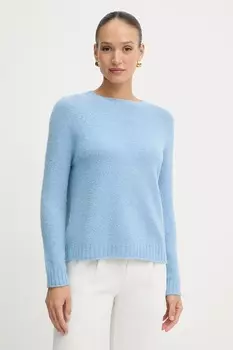 Свитер с добавлением шерсти GHIACCI Weekend Max Mara, синий