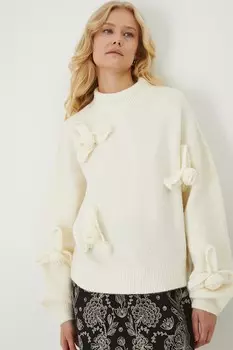 Свитер с добавлением шерсти Medicine, бежевый