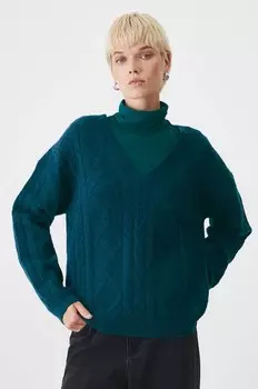 Свитер с добавлением шерсти Medicine, бирюзовый