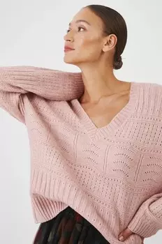 Свитер с добавлением шерсти Medicine, розовый