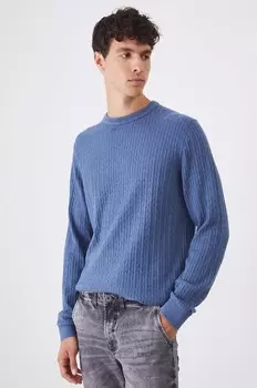 Свитер с добавлением шерсти Medicine, синий
