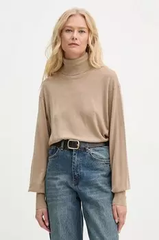 Свитер с добавлением шерсти MOHSEN By Malene Birger, бежевый