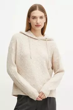 Свитер с добавлением шерсти Morgan, бежевый