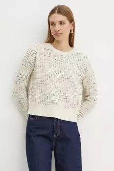 Свитер с добавлением шерсти Morgan, бежевый