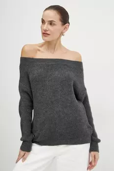 Свитер с добавлением шерсти Morgan, серый