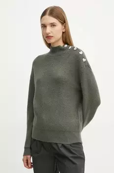 Свитер с добавлением шерсти Morgan, зеленый